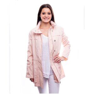 Ciao Milano Women’s Tess Water Resistant Jacket in Blush Pink Size S